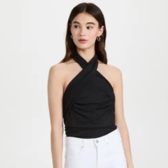 NWT Veronica Beard Jeans Slim Fit “Leyla”Top in Black, Size Medium. Retail $198. - Picture 4 of 15